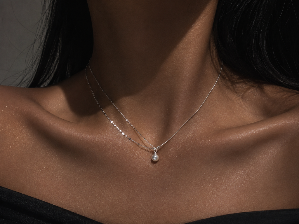 Simple Double Chain Pearl
