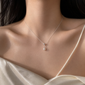 Pearl Twin Tassel- Silver